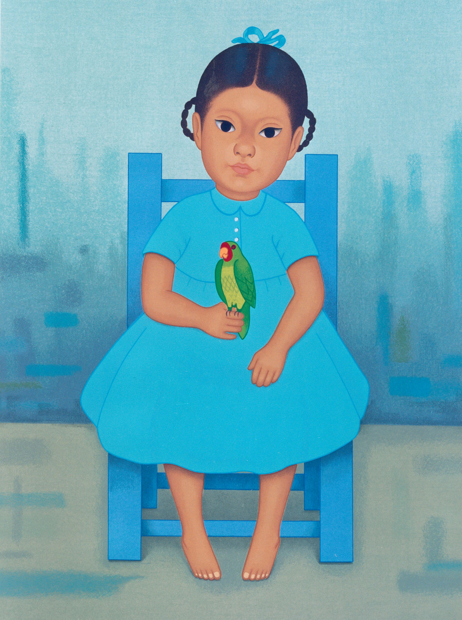 Mexican Children by Gustavo Montoya. Serigraphs
